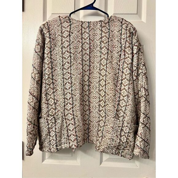 Anthropologie dRA Los Angeles Patio Textured Artist Jacket Women's Medium - Picture 6 of 13